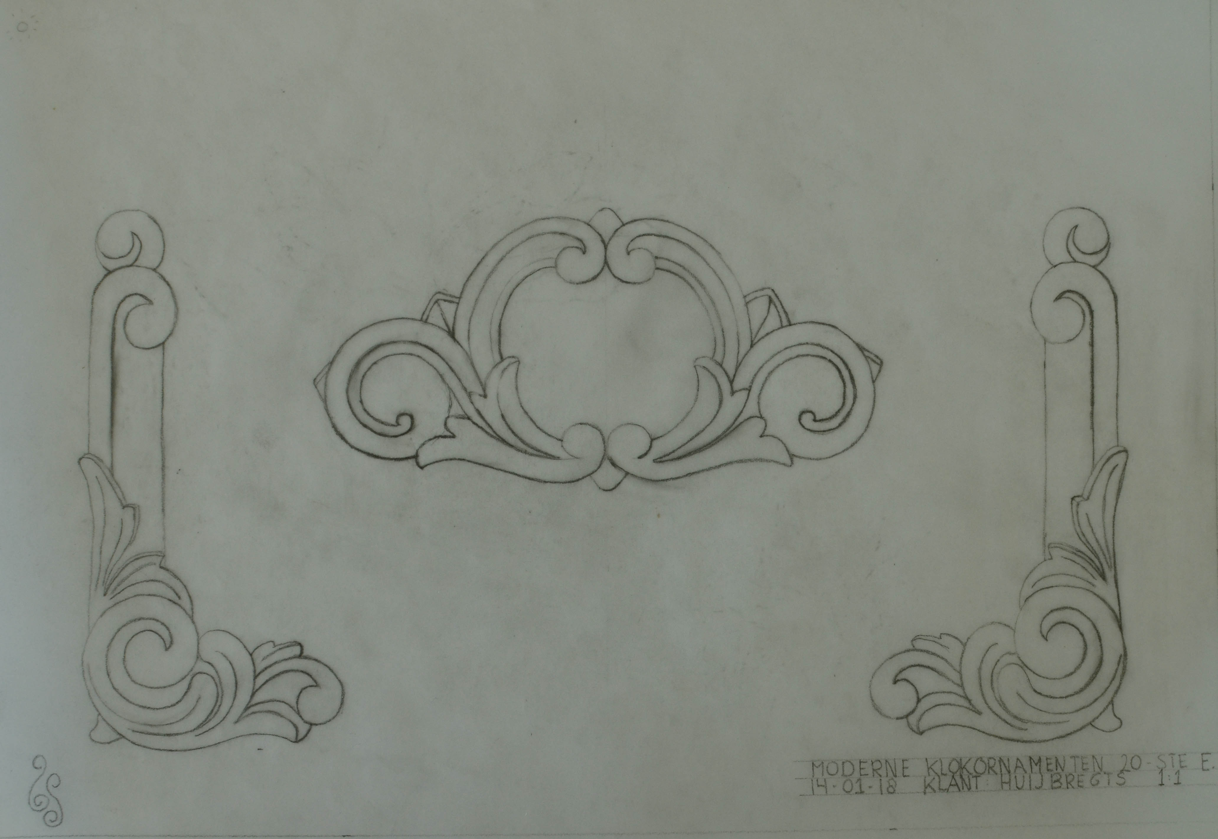 ornamenten tekening